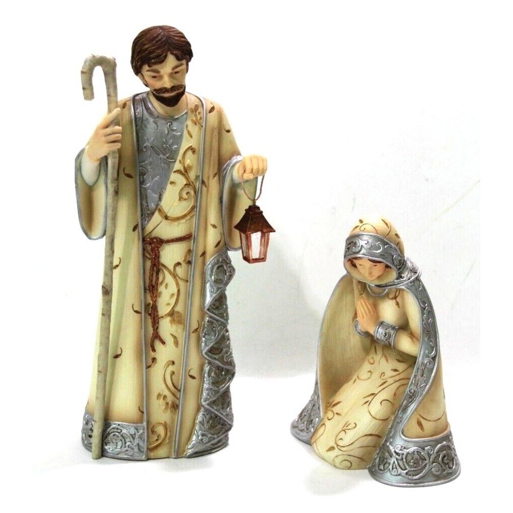 Elements Barbara McDonald Mary Joseph 82060 Lot Figures 2007 Christmas Nativity